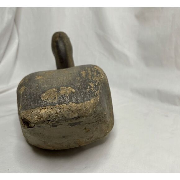 Vintage Balsa Wood Hunting Duck Decoy w/Weight Missing One Glass Eye - Picture 3 of 9